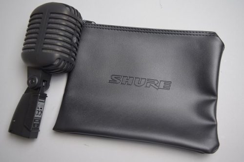 SHUREのガイコツマイク・Super 55の限定カラー・ピッチブラック