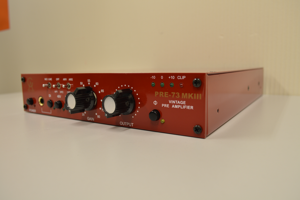 マイクプリ】カッコよすぎる!赤い筐体Golden Age Project『PRE-73MKⅢ