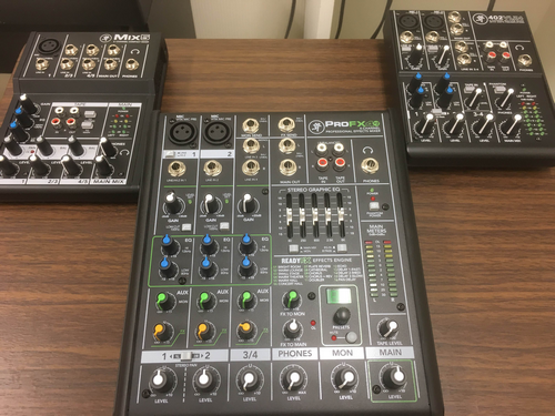 Mackieのアナログミキサー3機種をレビュー【VLZ、MIX、PROFXv2