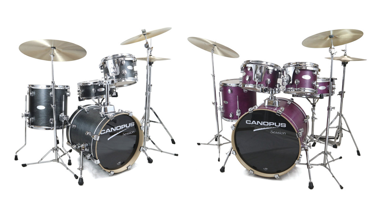 限られたスペースでも映える音圧。CANOPUS新作「Session Kit」登場