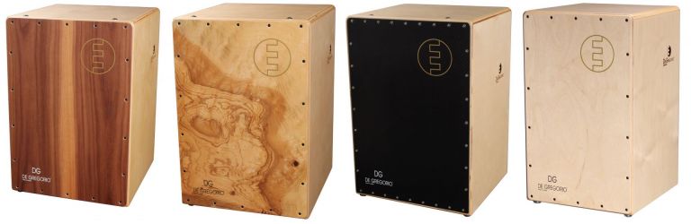 カホン】DE GREGORIOよりビギナーから上級プレイヤーに最適なカホン4