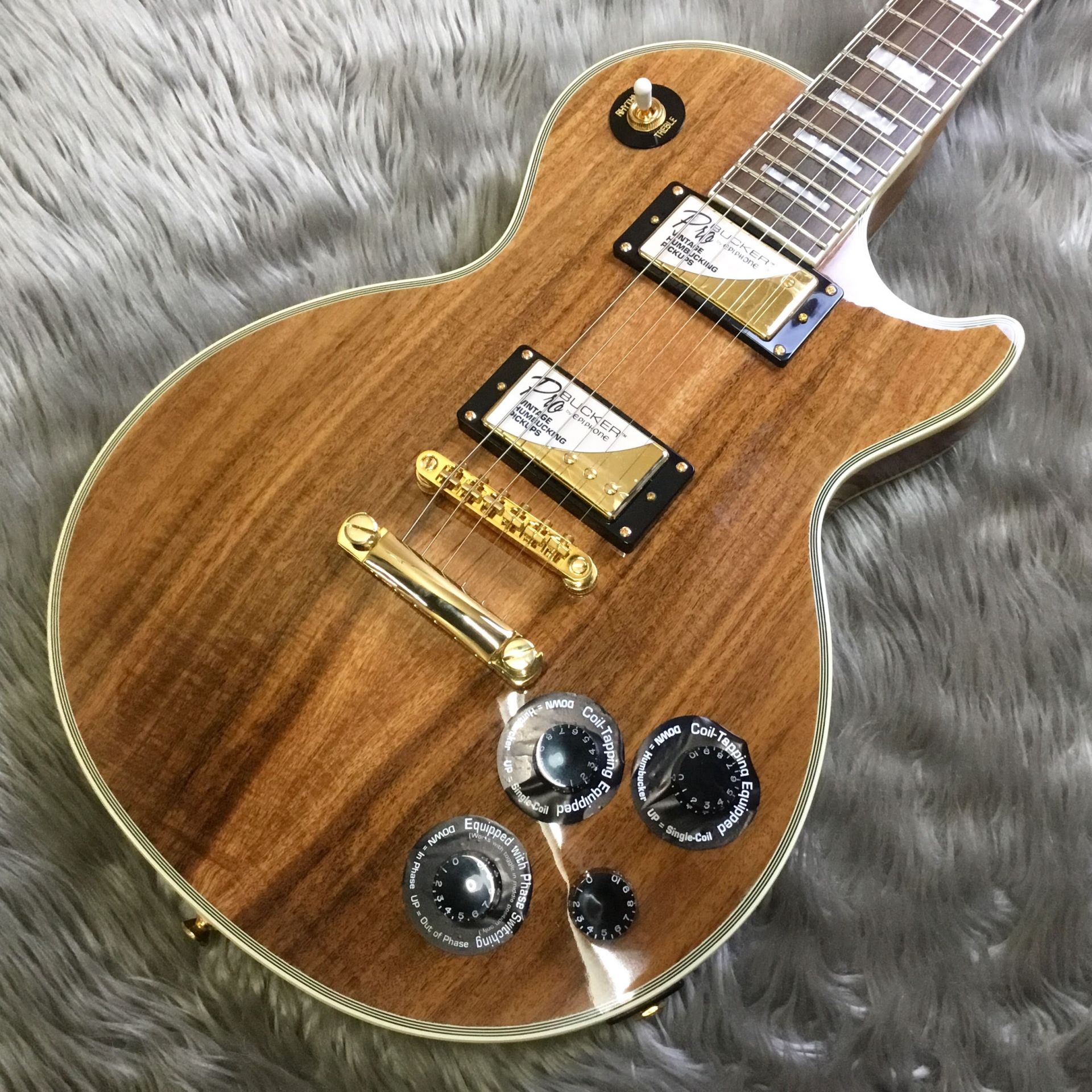 入荷情報】Epiphone 『LTD Les Paul Custom PRO KOA』｜島村楽器