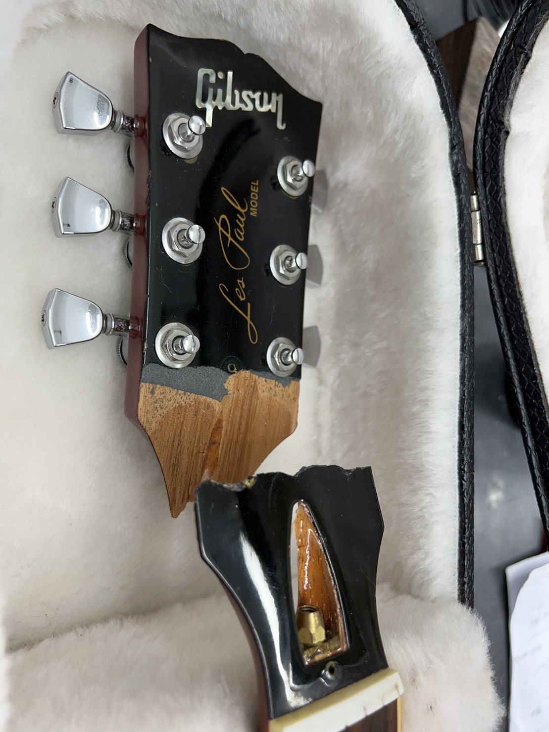 レスポールタイプのアレの修理 - ギターリペアブログ｜島村楽器のリペア