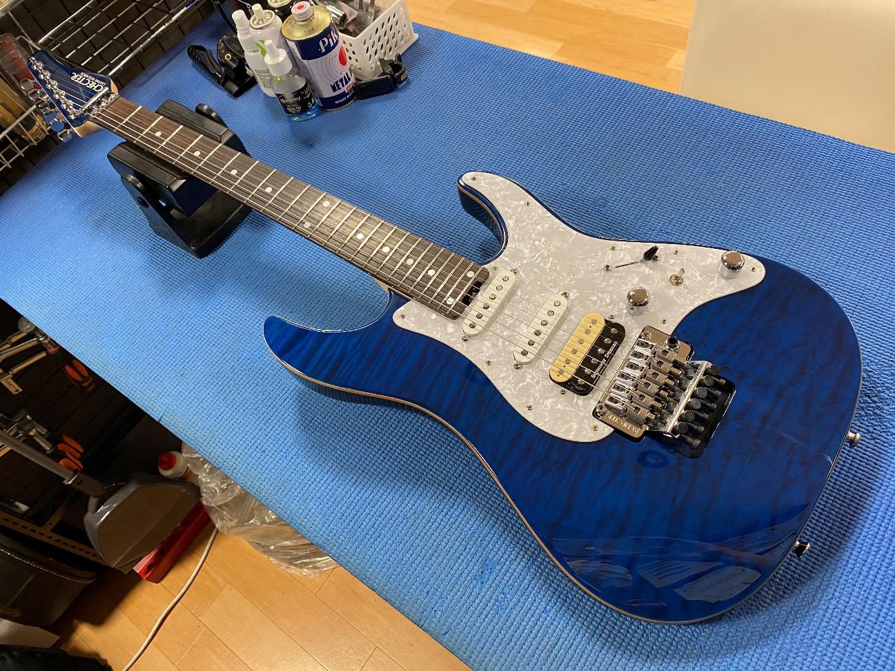 リペアマン遠藤のリペアブログ～その42～ピックガード作製の巻