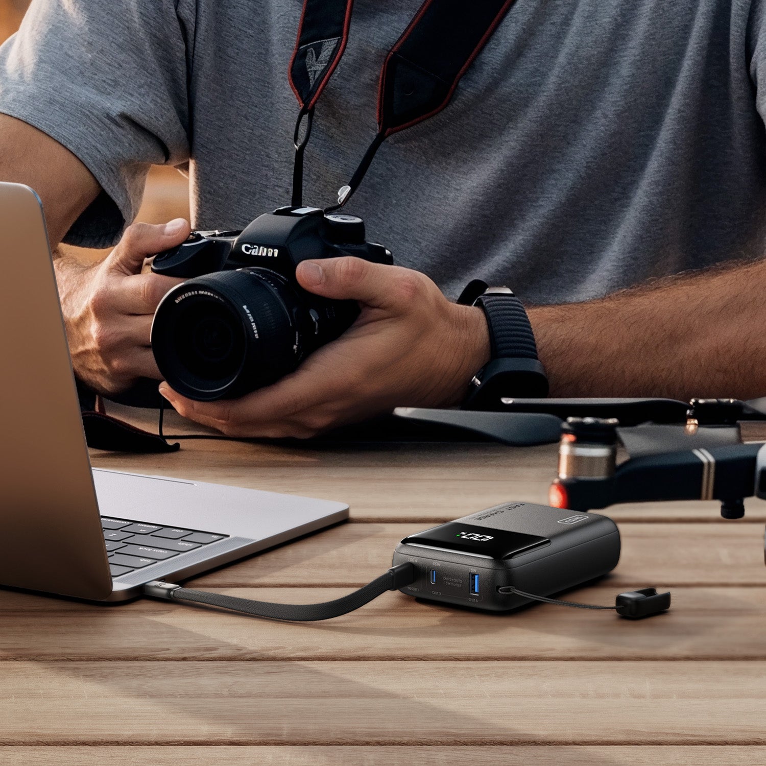 INIU | P63-E1 100W High Capacity Laptop Power Bank | 25000mAh