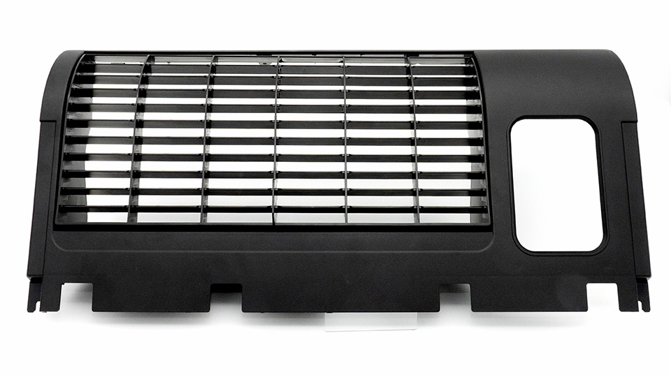 適切なシボ加工で筐体の意匠面の美しさをキープ - スポットクーラーの