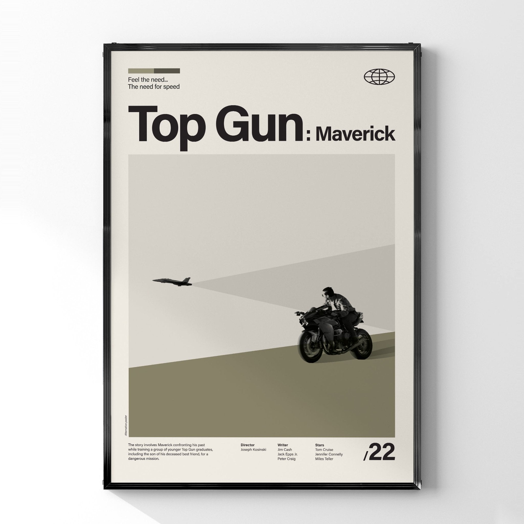 トップガン マーヴェリック」ミニマリストアートポスター – Ink Jp