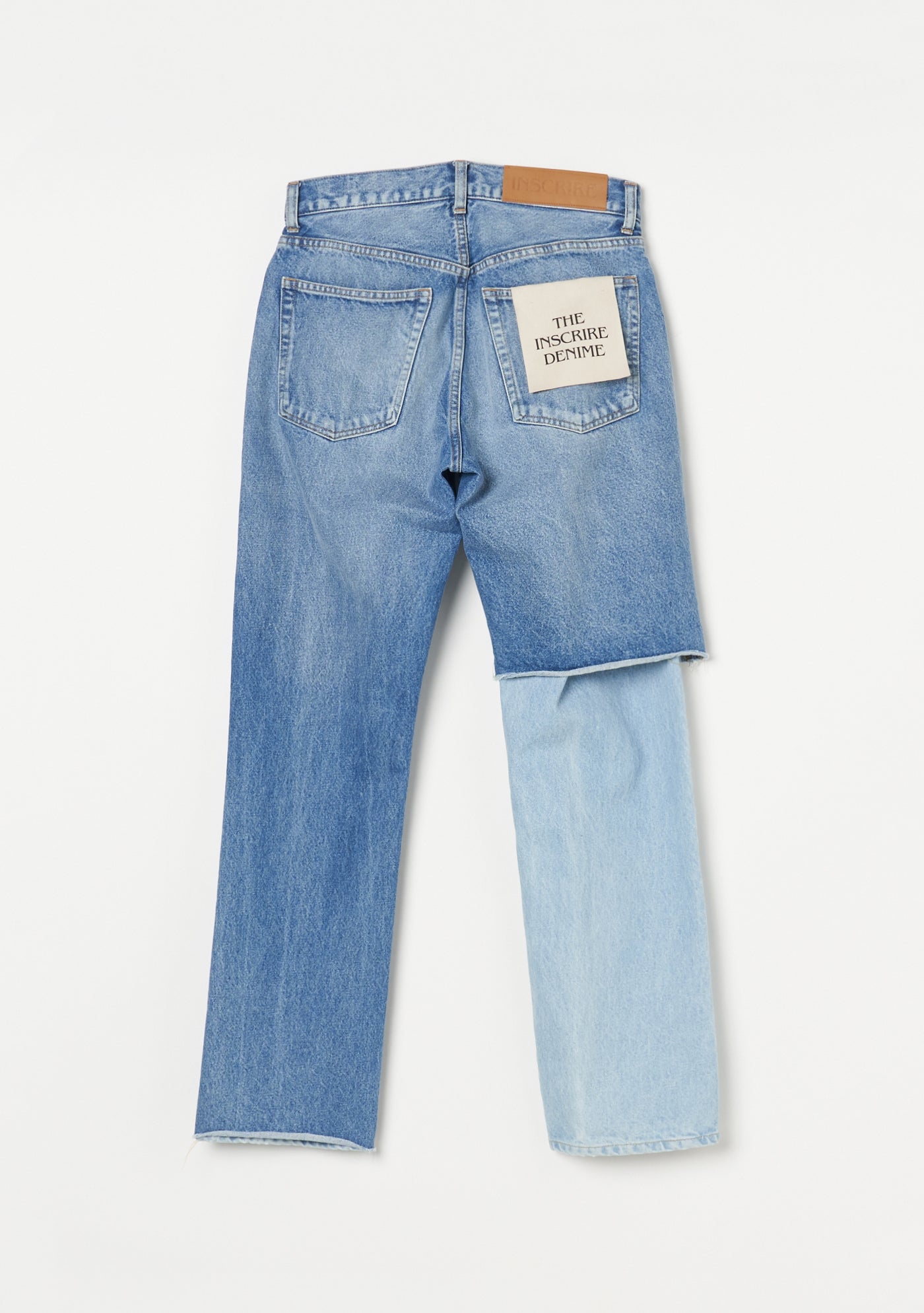 Straight Layered Denim – INSCRIRE