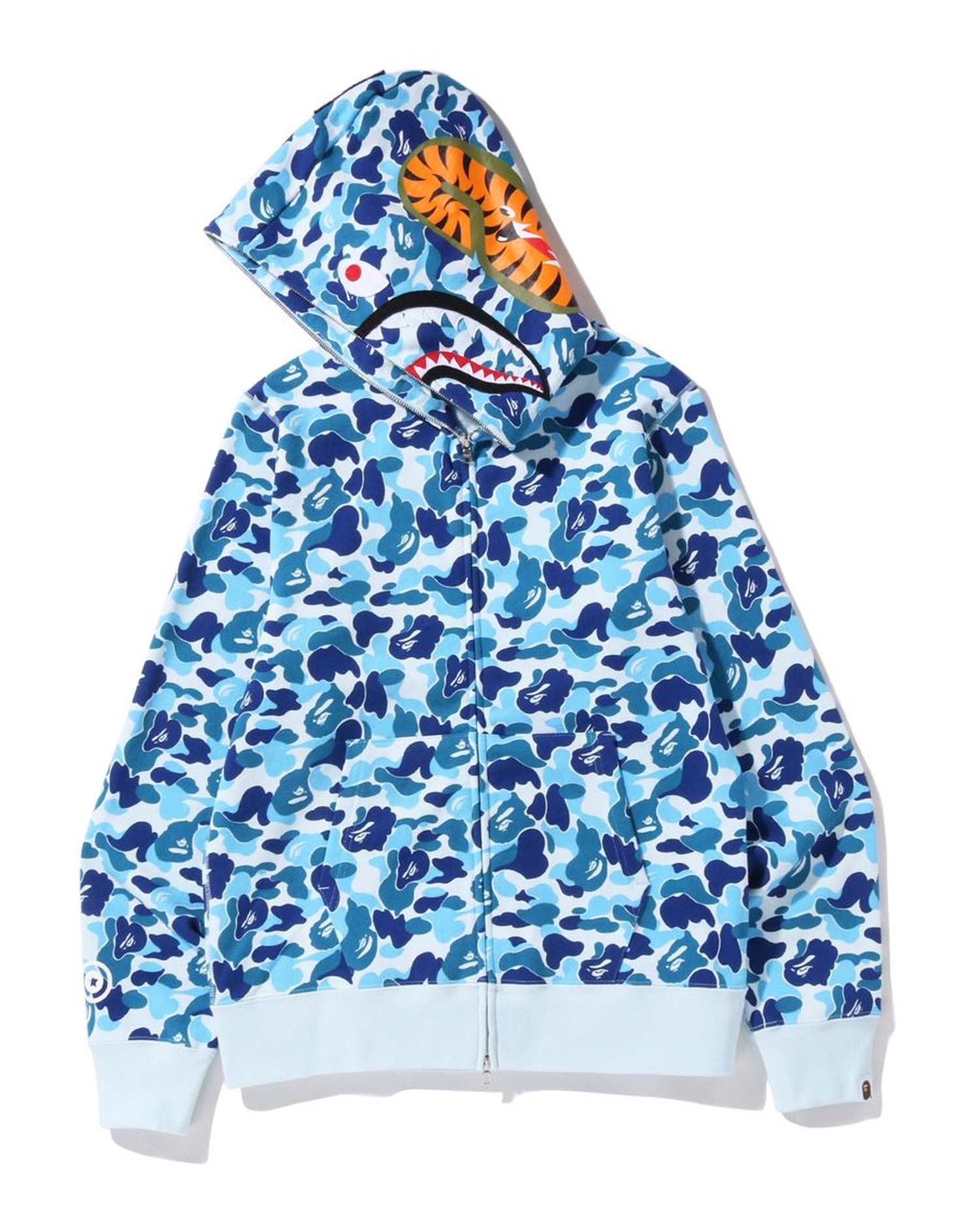 A BATHING APE® Abc Camo Shark Full Zip Hoodie | Bape official