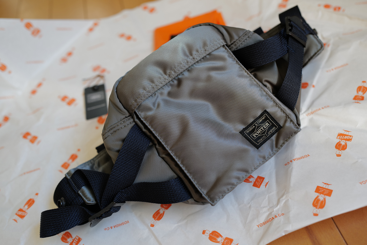 吉田カバン「ポーターPX タンカー ファニーパック」を買う。ボク