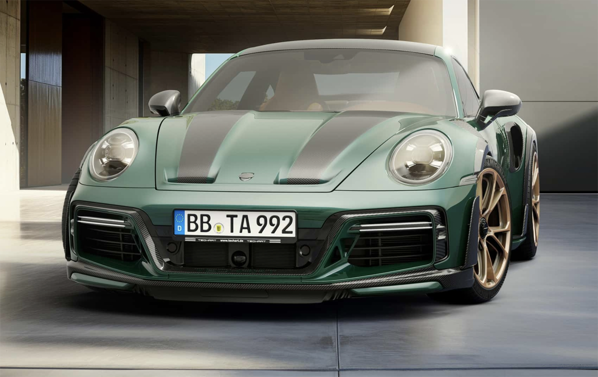テックアートがポルシェ911ターボ「GTストリート R ツーリング」発表