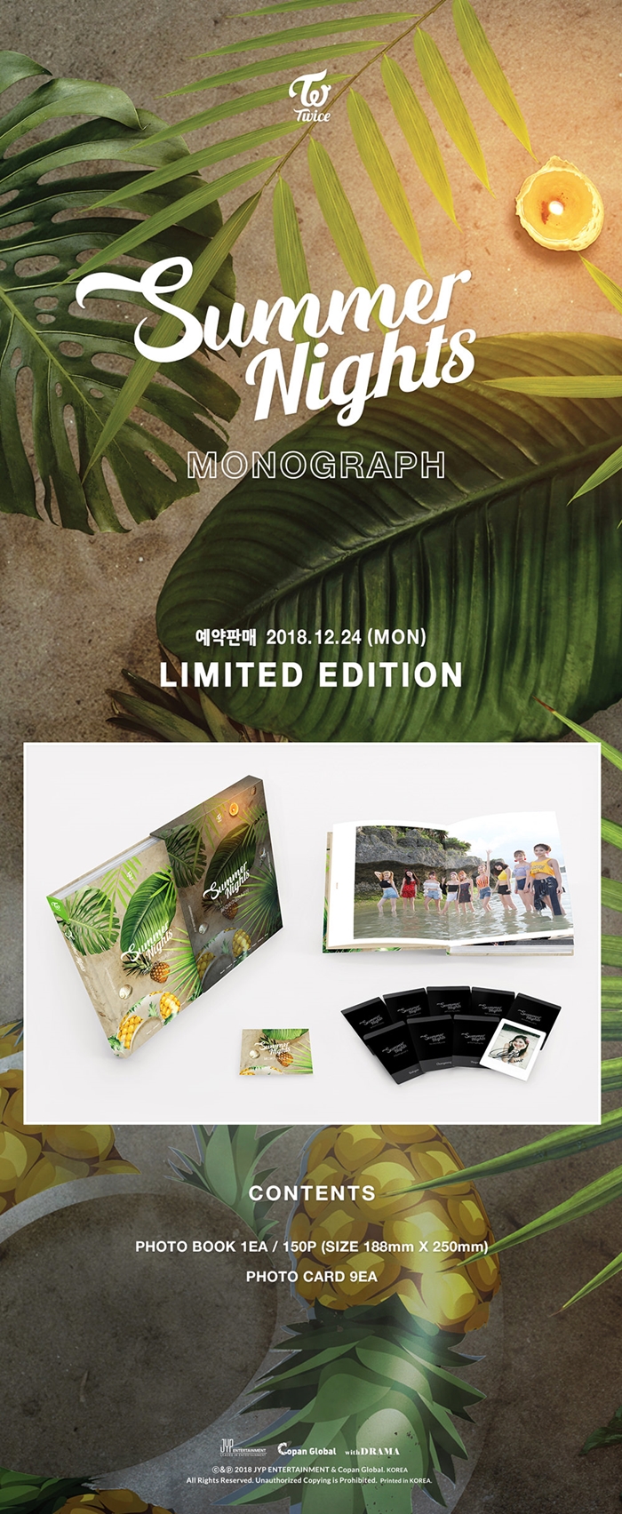 TWICE - MONOGRAPH Summer Nights - interAsia