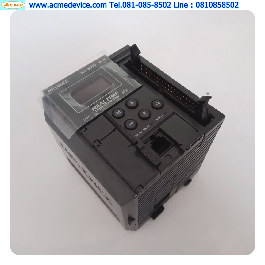 PLC Keyence รุ่น KV-3000, CPU Module - แอคมี่ ดีไวซ์ มือสองราคาถูก