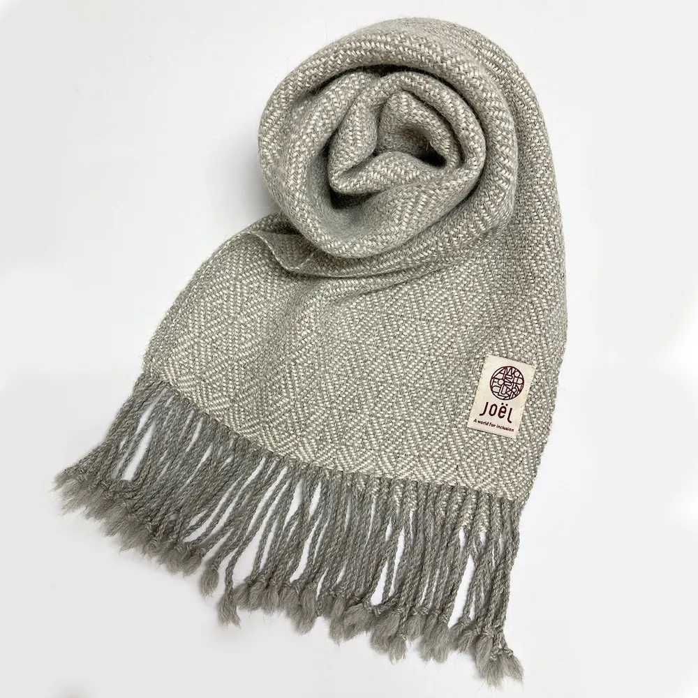 100%アルパカマフラー （グレー）｜ファッション｜IN YOU MARKET 製品