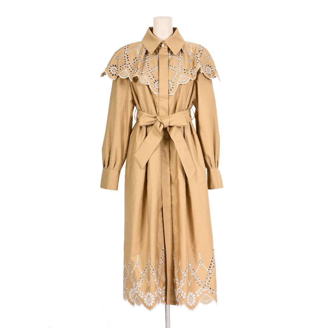 刺繍レース トレンチコート Dear Princess mieux 2028000 – イズム