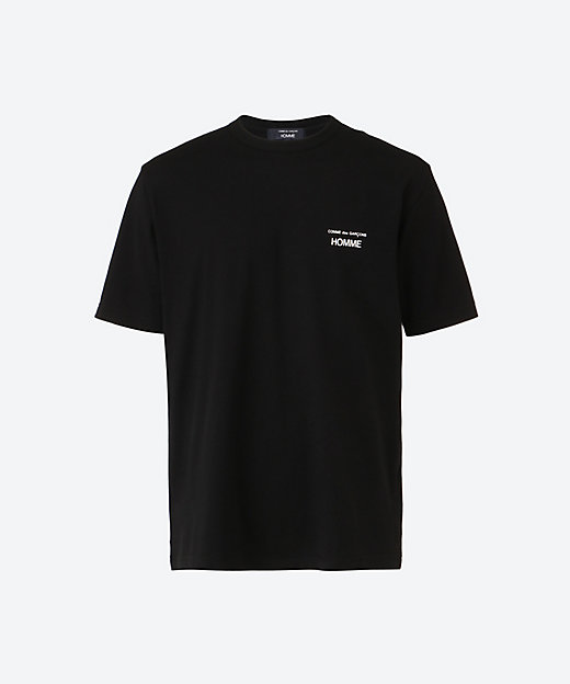 COMME des GARCONS HOMME”ロゴプリント 綿天竺