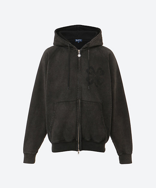 パーカー 25W―9―Washed Luckey Logo Zip