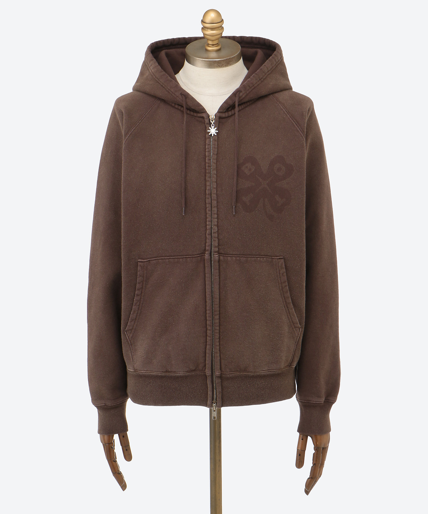 パーカー 25W―9―Washed Luckey Logo Zip