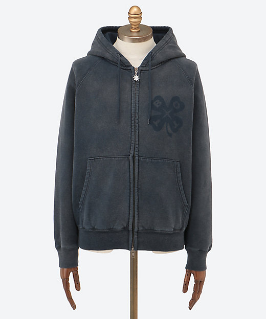 パーカー 25W―9―Washed Luckey Logo Zip