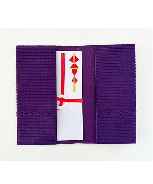 越品】五泉之田中刺繍 コード刺繍金封袱紗 TSUNAGU 慶弔両用 連