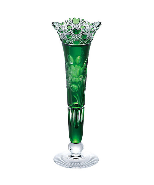 色被せ一輪挿し「マイセンフラワー」 グリーン | MEISSENER