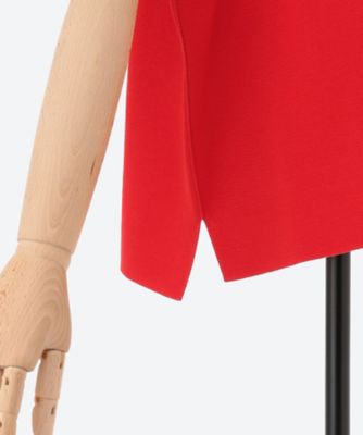 コットンミラノ14Gハーフジップニットセーター | BLAMINK (Women