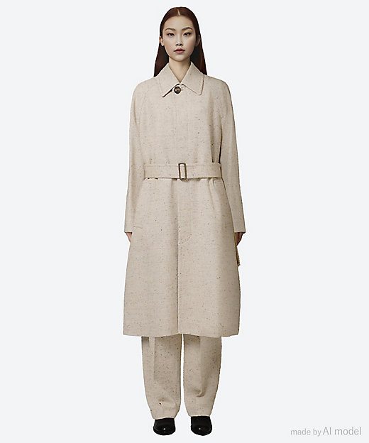 ネップツイードバルマカンコート 7925－230－0400