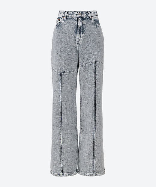 WAVE PANELLED DYED PANTS KTX5A―PT02