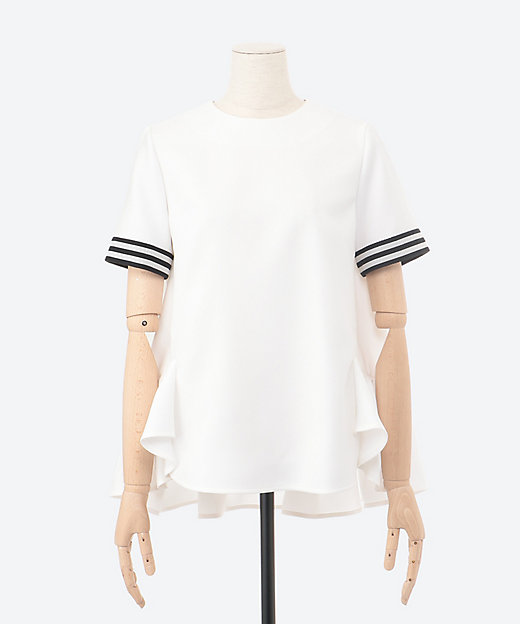 別注BACK RUFFLED TOP | BORDERS at BALCONY (Women