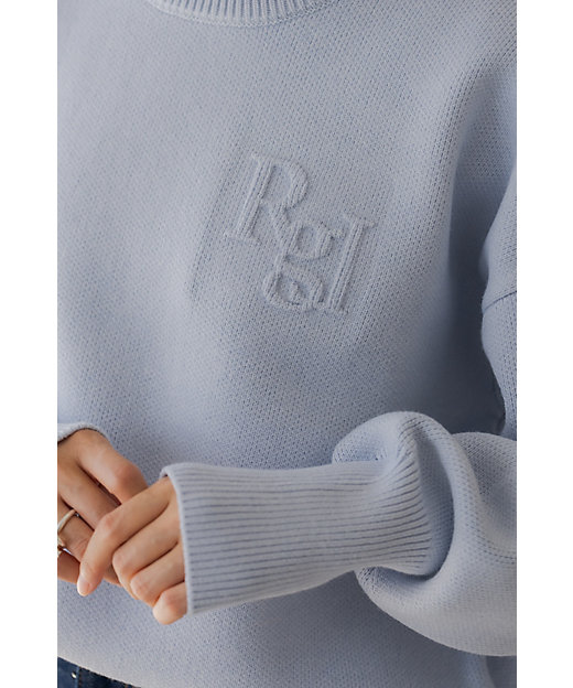 エンボスロゴニット 新宿伊勢丹別注カラー RL70 | regleam