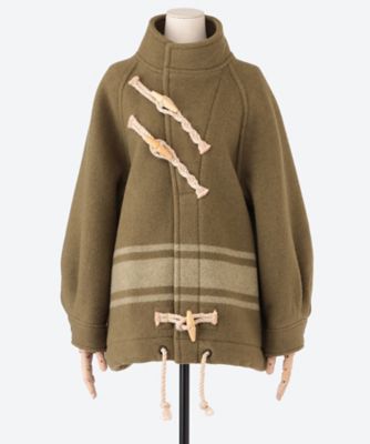 DOUBLE FACE DUFFLE JACKET 27067 | HYKE