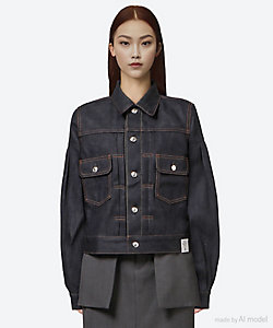 BALLOON SLEEVE DENIM JACKET／TYPE 2