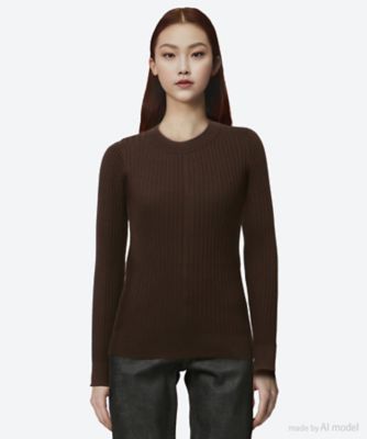 WIDE RIBBED SWEATER 25FW／11403 | HYKE