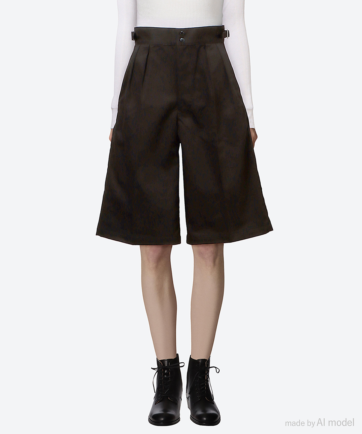 COTTON GURKHA SHORTS 13392 | HYKE (Women