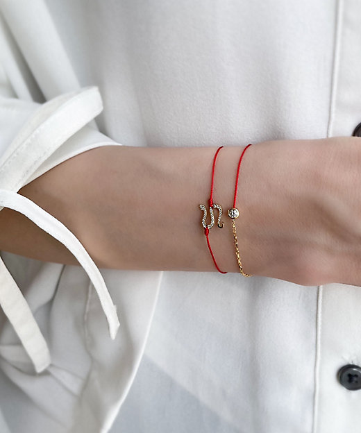 レッドライン スネーキーパヴェ ブレスレット 1009601