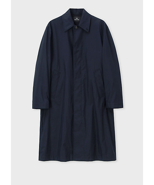 コットンナイロン ステンカラーコート（1521033962） | Paul