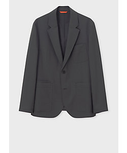 ソリッド ウールストレッチ ジャケット 'A Suit To