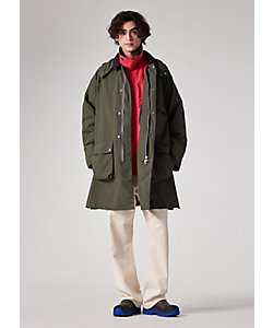 ウールビーバー ダブルフェイス ステンカラーコート