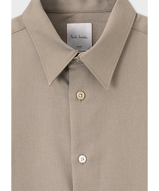 Cropped logo” 長袖シャツ（253358901U） | Paul