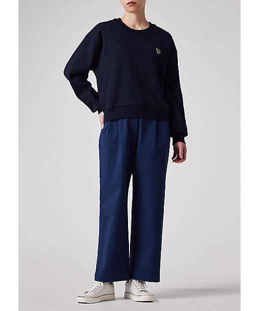 ウィメンズ ゼブラ ワンポイント スウェット（255409352V