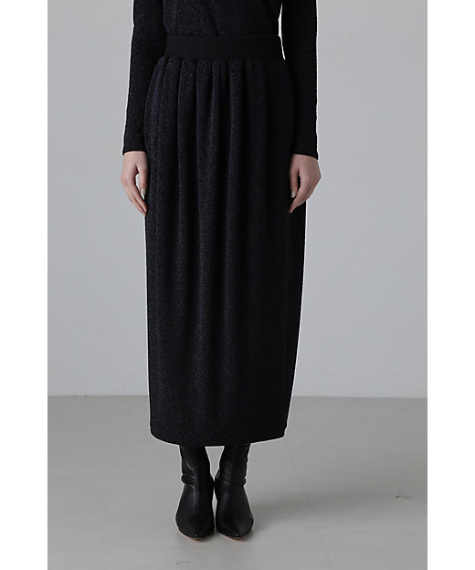 ◇シャイニーニットジャガードスカート（5315120109