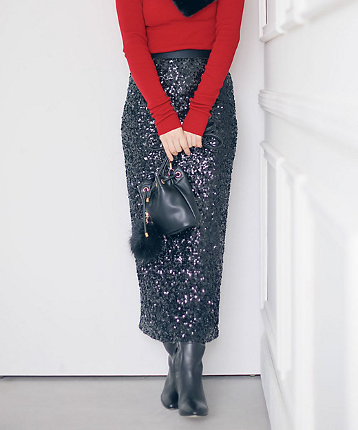 ◇スパンコールスカート（0315220109） | PINKY&DIANNE