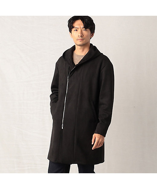 フェイクスエード フーデットコート（5917ME06） | ARTISAN