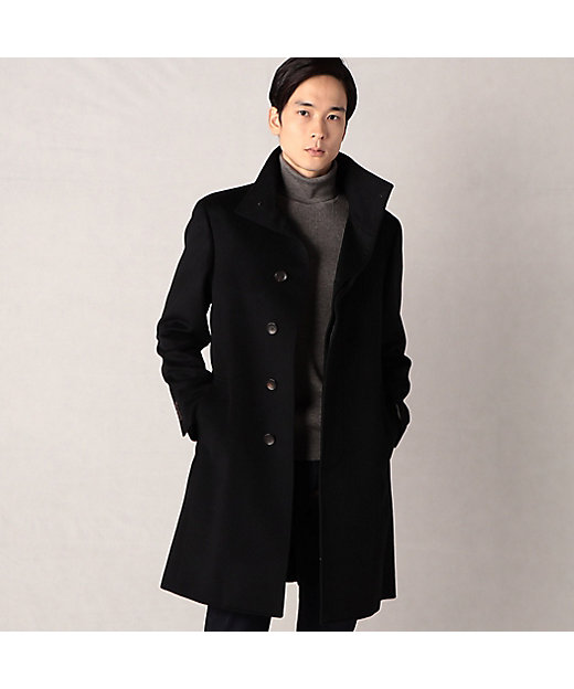 ウールカシミヤ イタリアンカラー コート（5910WE03