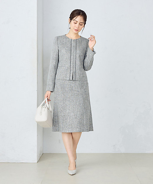 セットアップ対応】ラメツイード ジャケット（1207GK07