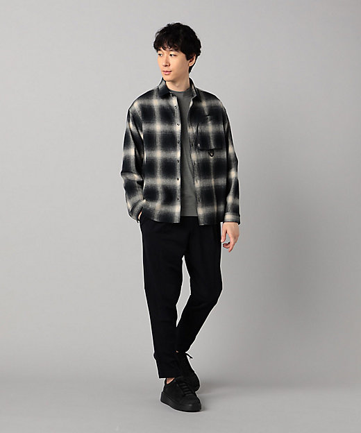 オンブレ―チェック柄 シ ャツ（2757IM05） | β MEN (Men