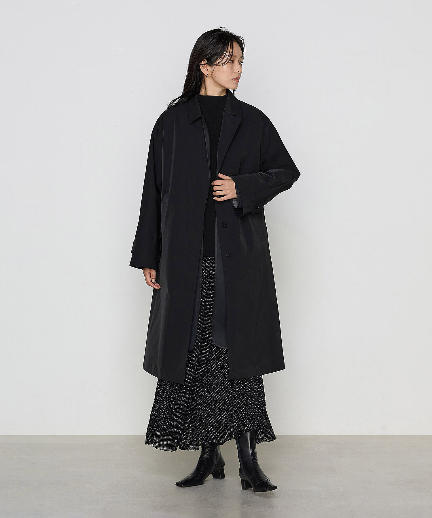 ＋サイズ 〕DICROS SOLO ライナーコート付きバルマカーン