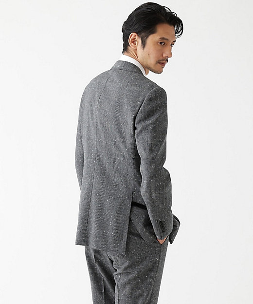 THE FLAGSHIP】ネップグレンチェック スーツ