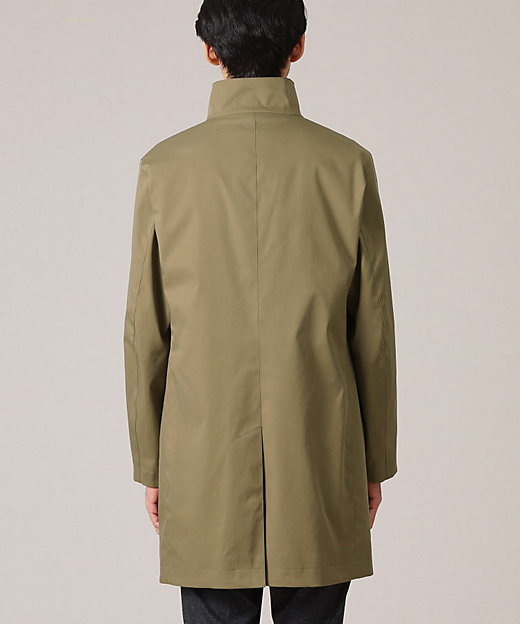 ライナー付】ツイルストレッチ ステンカラーコート