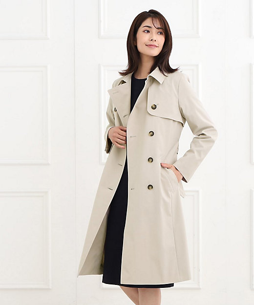 フォーマル／お仕事にもおすすめ／ライナー取り外し可】中綿ライナー付